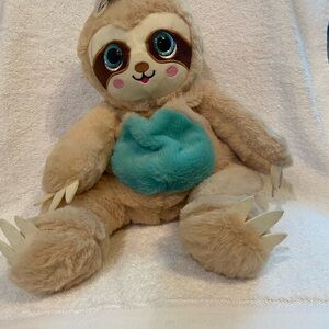 Kipp Brothers Sloth Critter Backpack Plush Kids mini Backpack NWT